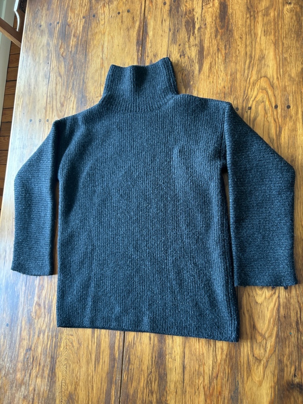 Jacquemus Wool Blend Turtleneck Sweater Black